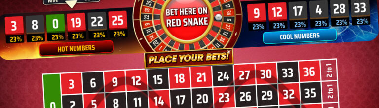 Red Snake Roulette Layout