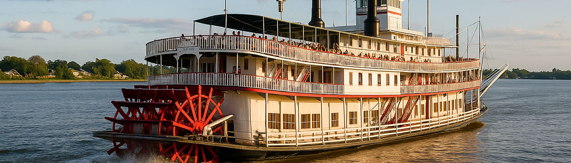 Riverboat on Canadian waterways.
